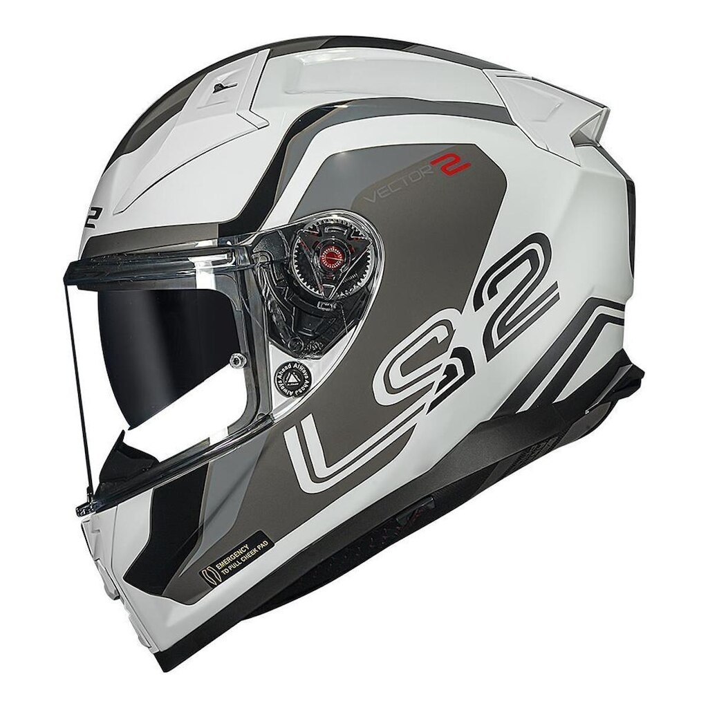 Capacete LS2 FF811 Vector 2 Metric Titanium