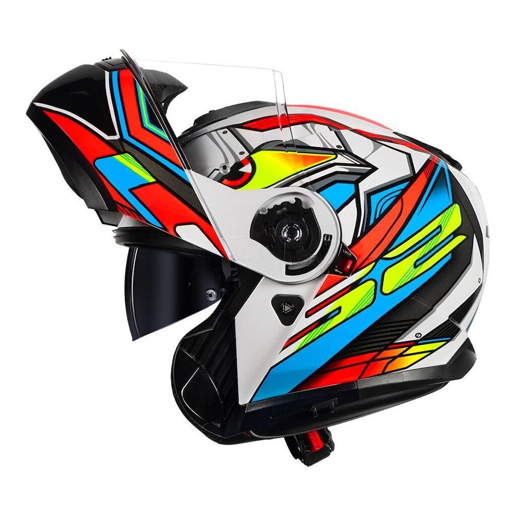 Capacete Ls2 FF908 Strobe II Xdron Laranja Neon