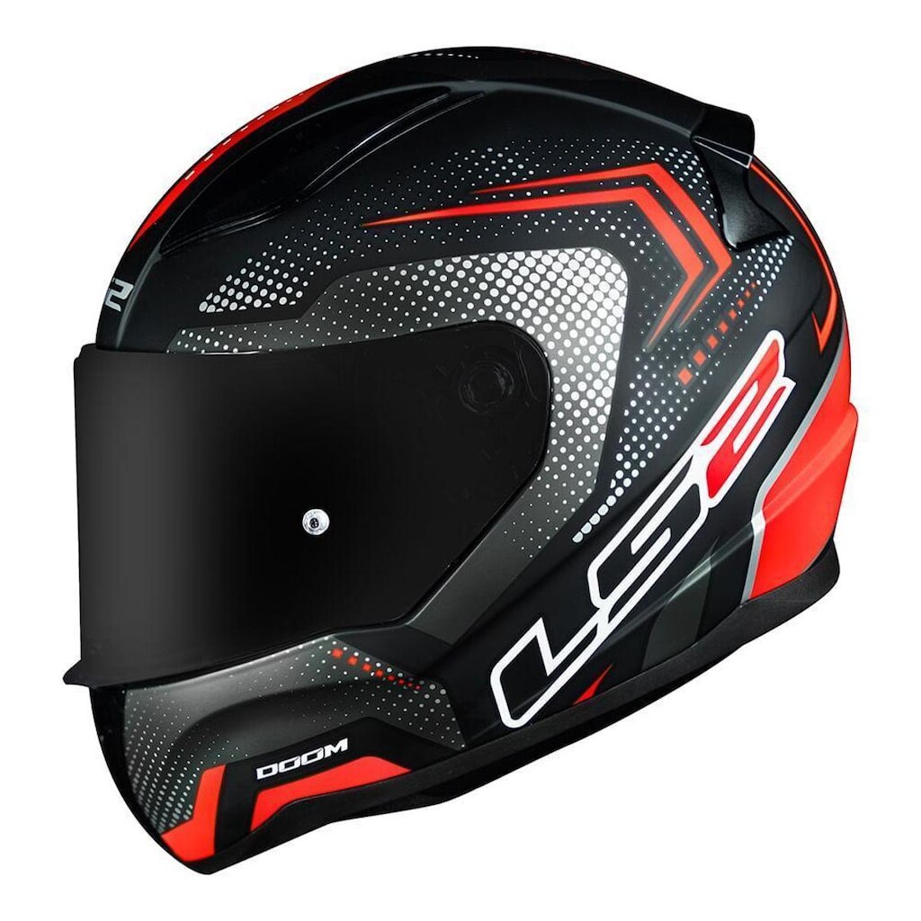 CAPACETE LS2 RAPID DOOM VERMELHO