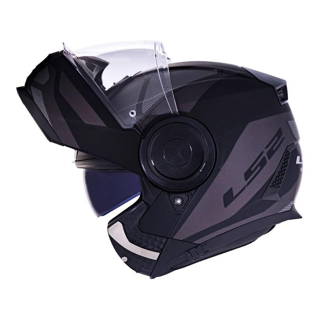CAPACETE LS2 SCOPE MASK CINZA 58/M