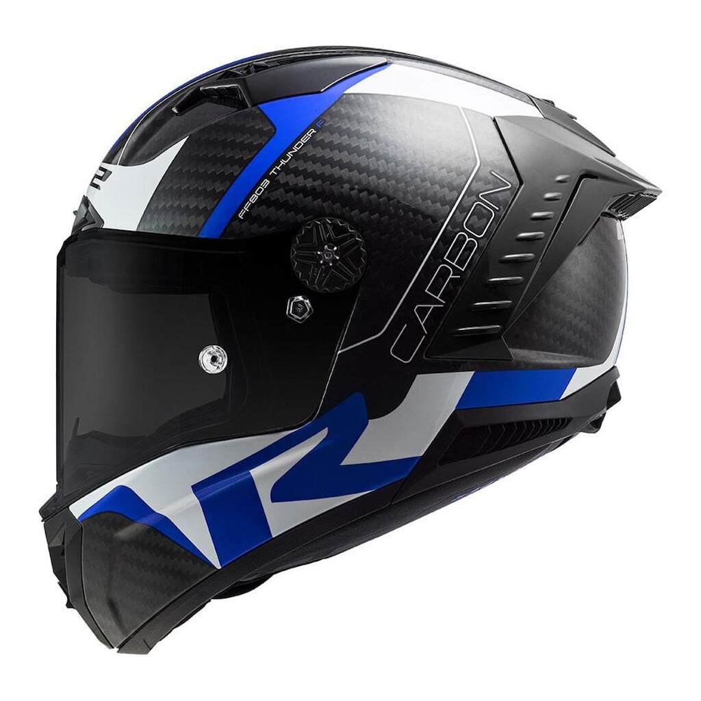 CAPACETE LS2 THUNDER CARBON RACING 1 AZUL