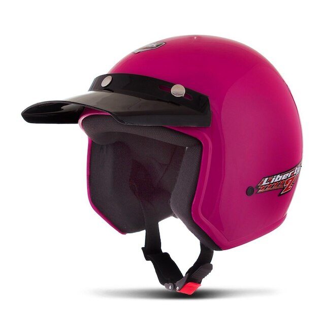 Capacete Moto Aberto Pro Tork Liberty 2 - Rosa é boa?