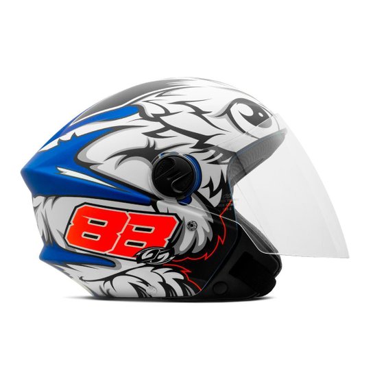Capacete Moto Aberto Pro Tork New Liberty 3 Gp 88 Fosco - Azul é ruim? Capacete Moto Aberto Pro Tork New Liberty 3 Gp 88 Fosco - Azul é boa?