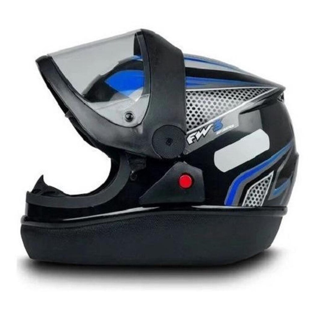 Capacete Moto Automático Modelo San Marino Fw3 Fechado