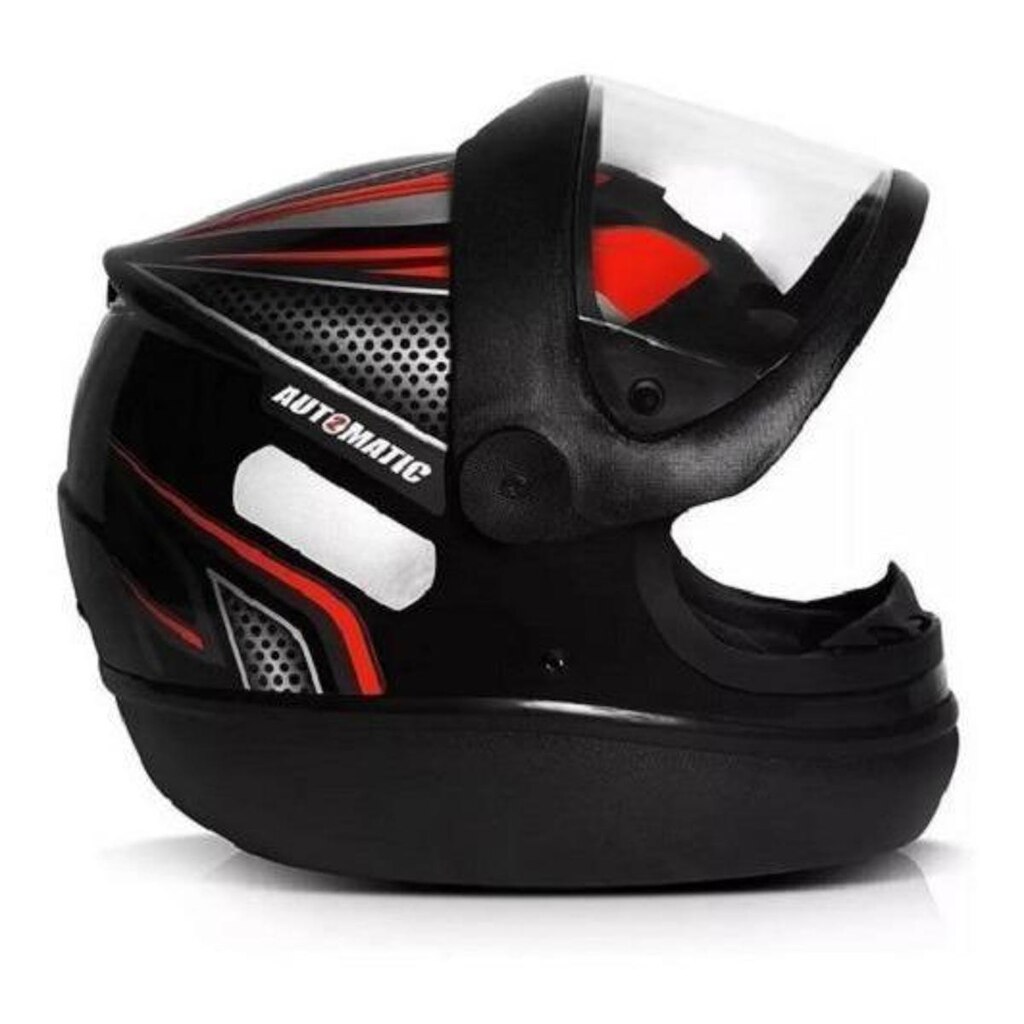 Capacete Moto Automático Modelo San Marino Fw3 Fechado