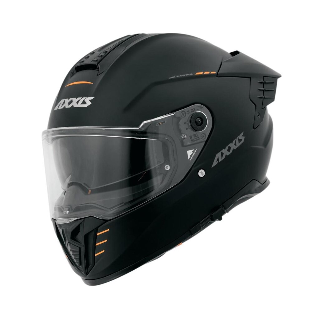 Capacete Moto Axxis Hawk SV Evo Solid A1 Integral Fosco