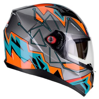 Capacete Moto Bieffe B-40 Everest Com Óculos Solar Interno