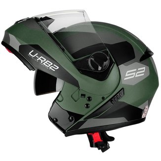 Capacete Moto Escamoteável Peels Urban Sync 2 Com Viseira Solar