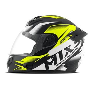 Capacete Moto Fechado Mixs MX2 Storm Brilhante