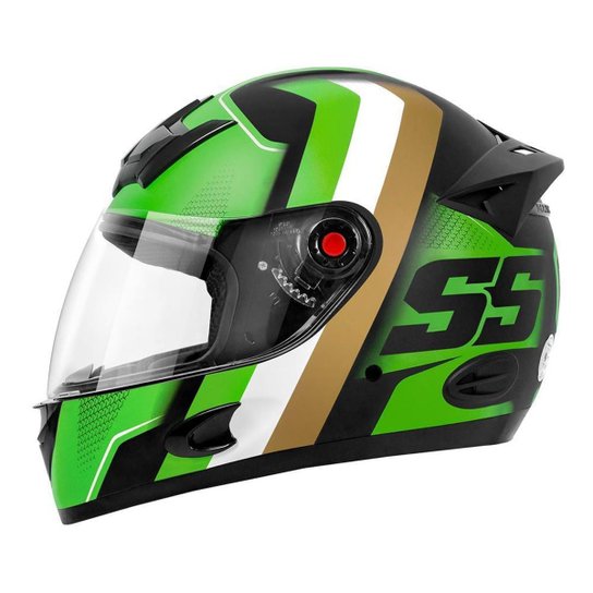 Capacete Moto Fechado Mixs Mx5 Super Speed Fosco - Verde+Dourado é ruim? Capacete Moto Fechado Mixs Mx5 Super Speed Fosco - Verde+Dourado é boa?