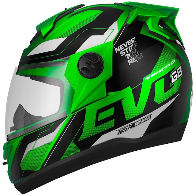 Capacete Moto Fechado Pro Tork Evolution G8 Evo - Verde é ruim? Capacete Moto Fechado Pro Tork Evolution G8 Evo - Verde é boa?