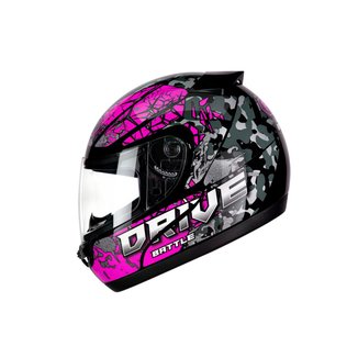 Capacete Moto FLY Drive HG Battle Feminino Masculino