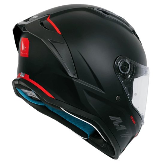 Capacete Moto MT Helmets Stinger 2 Solid A1 Integral Matte