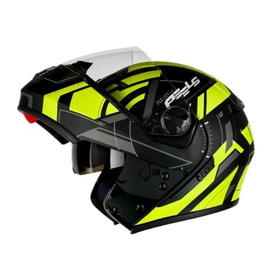 Capacete Moto Peels Urban Dynamic Escamoteável Robocop - Amarelo Menor preço em Capacete Moto Peels Urban Dynamic Escamoteável Robocop - Amarelo