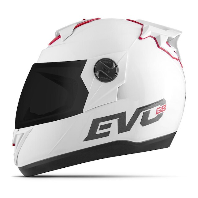 Capacete Moto Pro Tork Evolution G8 Evo Solid Viseira Fumê - Branco é ruim? Capacete Moto Pro Tork Evolution G8 Evo Solid Viseira Fumê - Branco é boa?