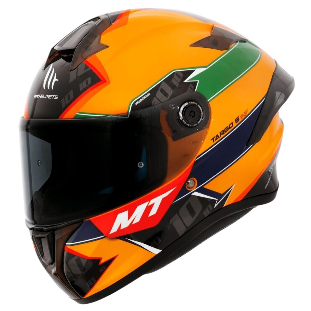 Capacete MT Helmets Targo S Diogo Moreira A3 Senna Moto