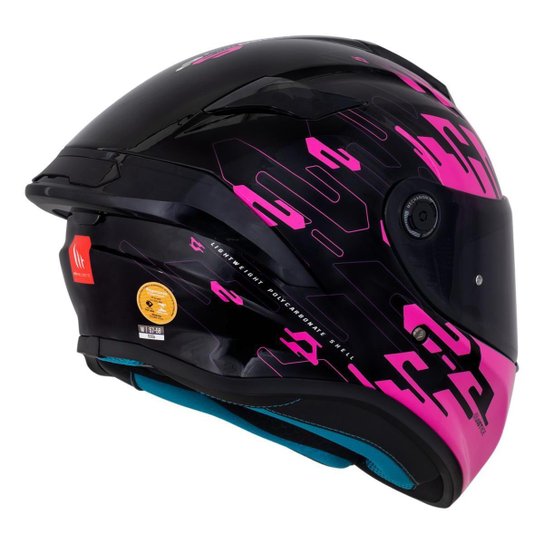 Capacete Mt Targo S Rougat C8