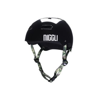 Capacete Niggli Pads Profissional Iron Brilho