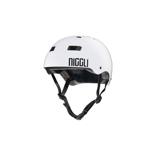 Capacete Niggli Pads Profissional Iron Light - Branco Menor preço em Capacete Niggli Pads Profissional Iron Light - Branco