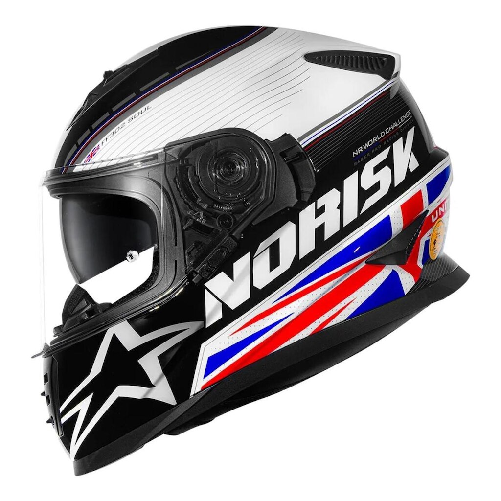 Capacete Norisk FF302 Grand Prix Reino Unido
