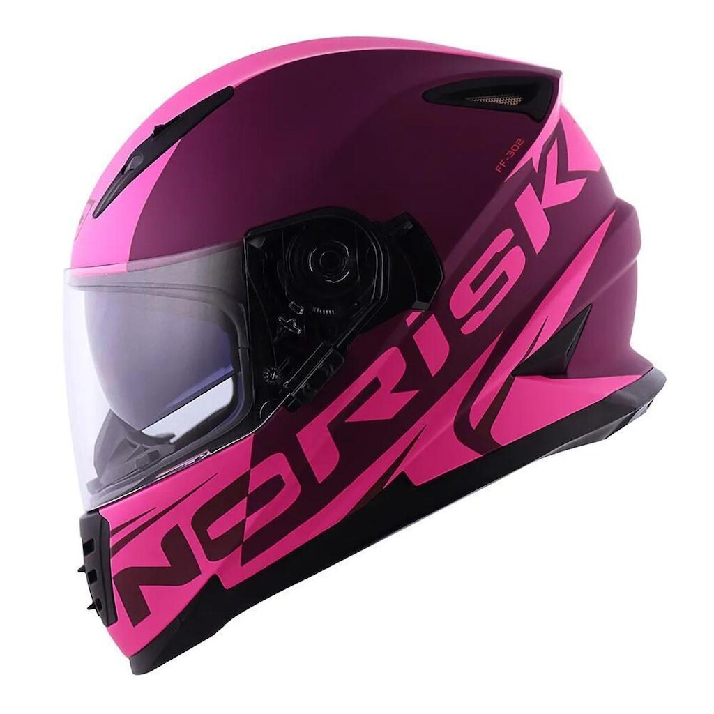 CAPACETE NORISK FF302 SOUL MANTY ROSA