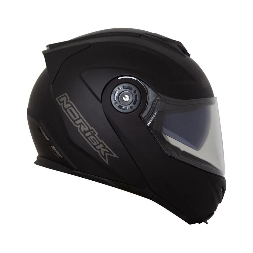 Capacete Norisk FF345 Route Monocolor Preto Fosco