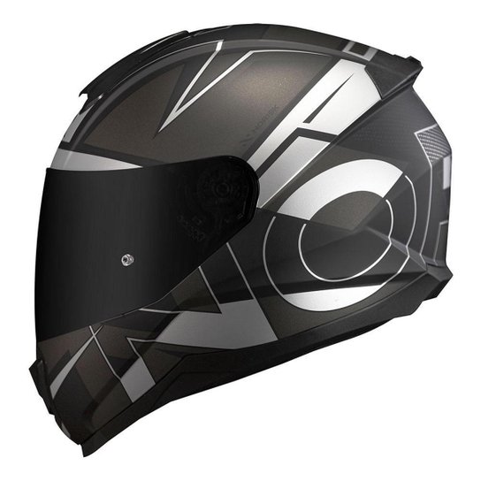 Capacete Norisk Razor Axial Preto e Prata - Preto+Prata Menor preço em Capacete Norisk Razor Axial Preto e Prata - Preto+Prata