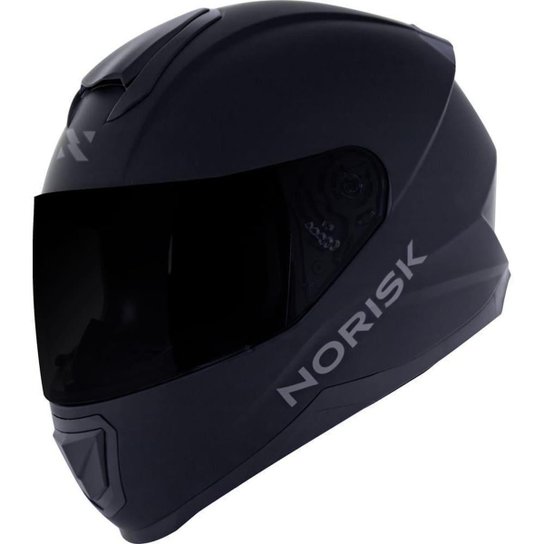 Capacete Norisk Razor Monocolor Matte - Preto Menor preço em Capacete Norisk Razor Monocolor Matte - Preto