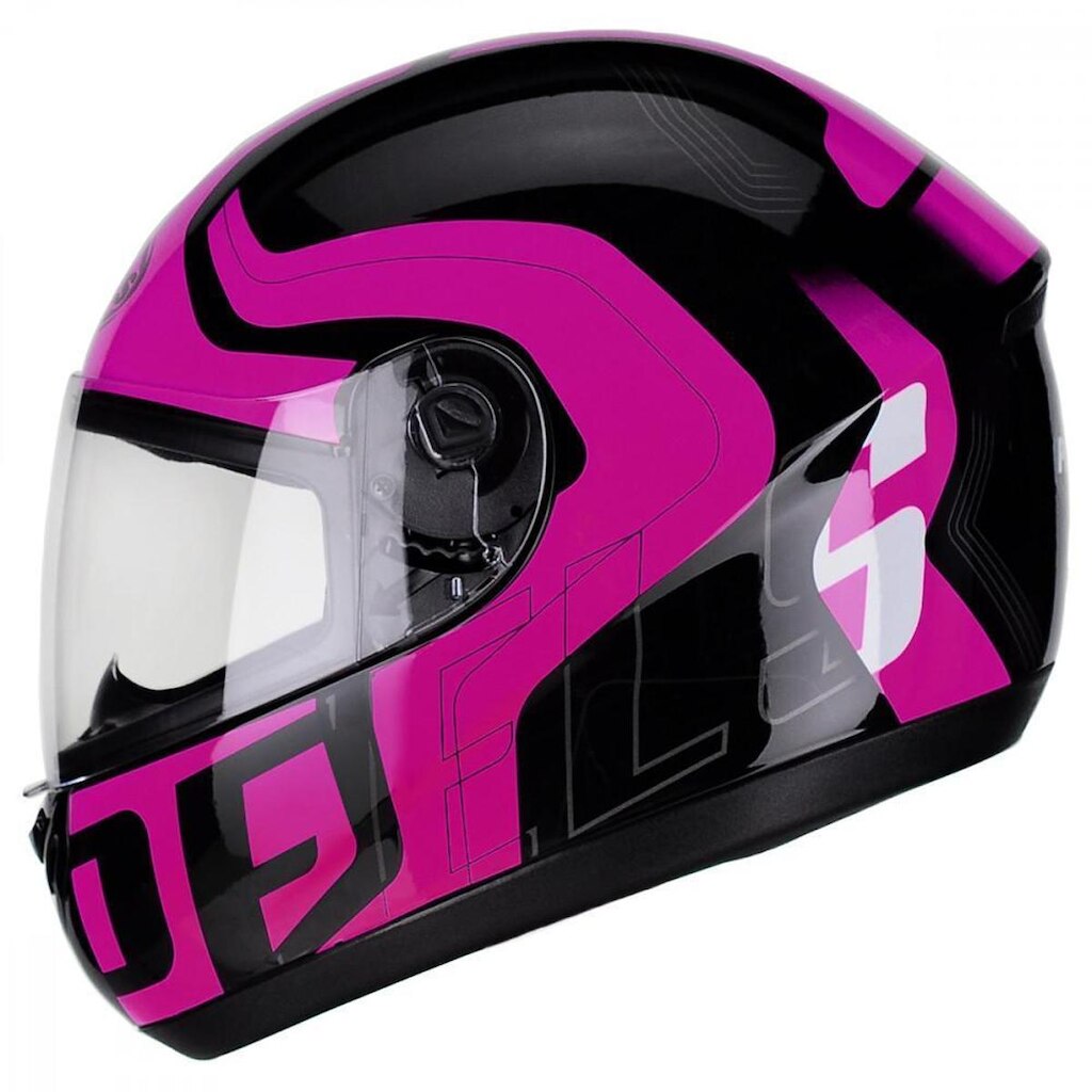 Capacete Peels Spike New Ghost Preto e Rosa