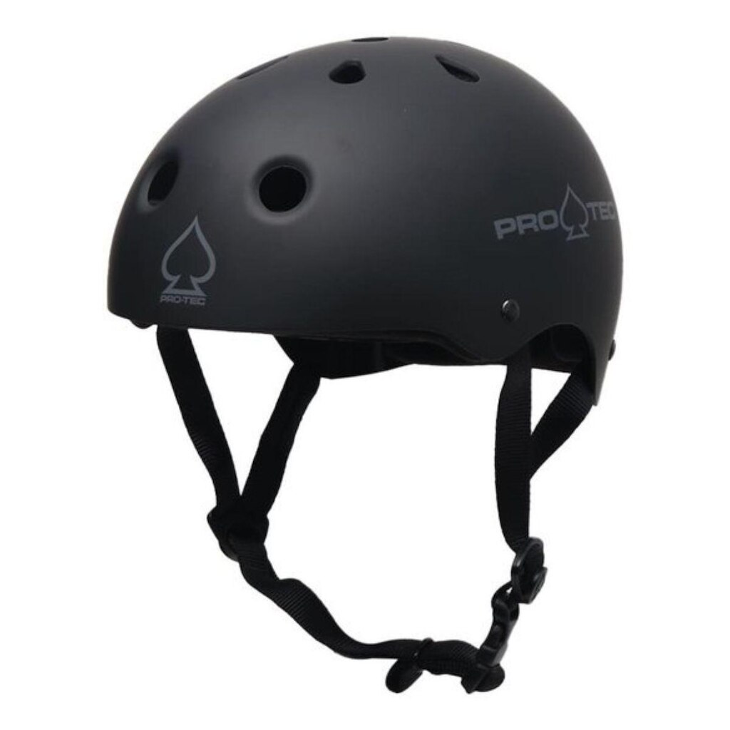 Capacete Pro Tec Classic Skate Helmet Fosco
