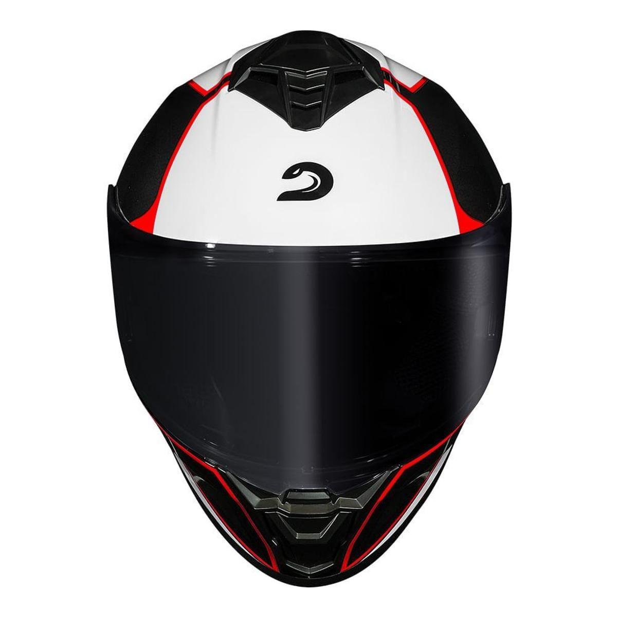 CAPACETE RACE TECH HIT PLUS BRANCO