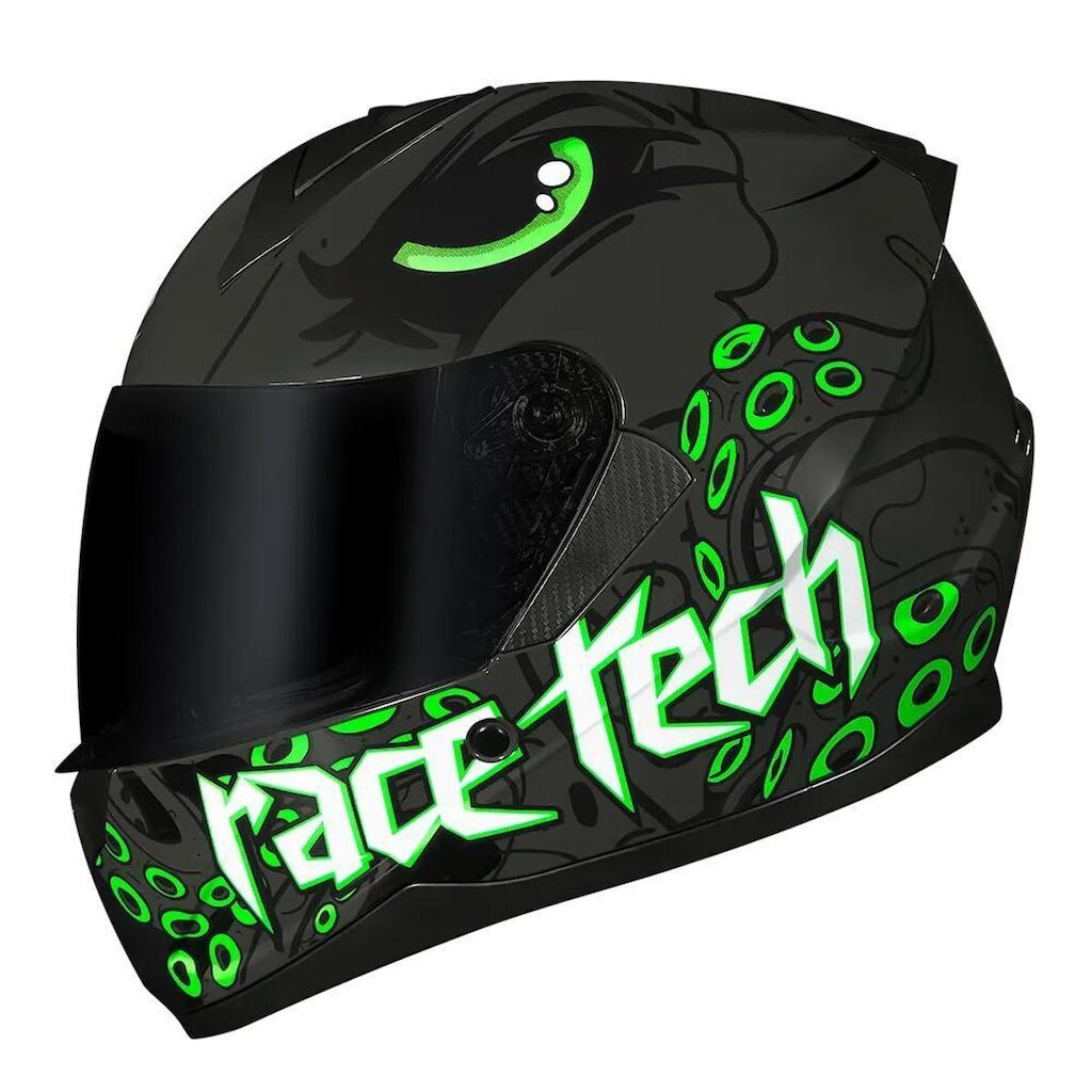 CAPACETE RACE TECH SECTOR KRAKEN TITÂNIO