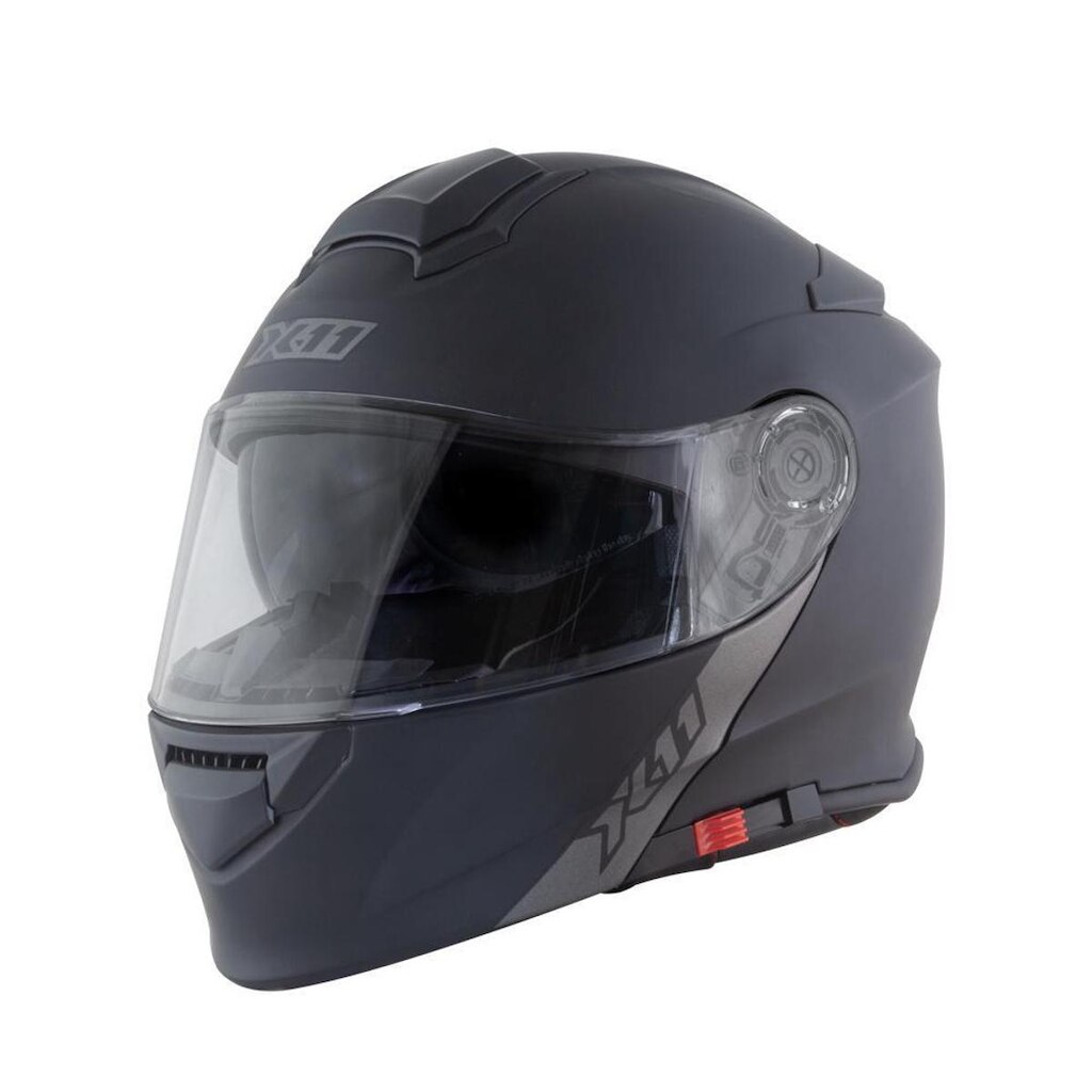 Capacete X11 Turner Solides Moto Escamoteável Retrátil Solar