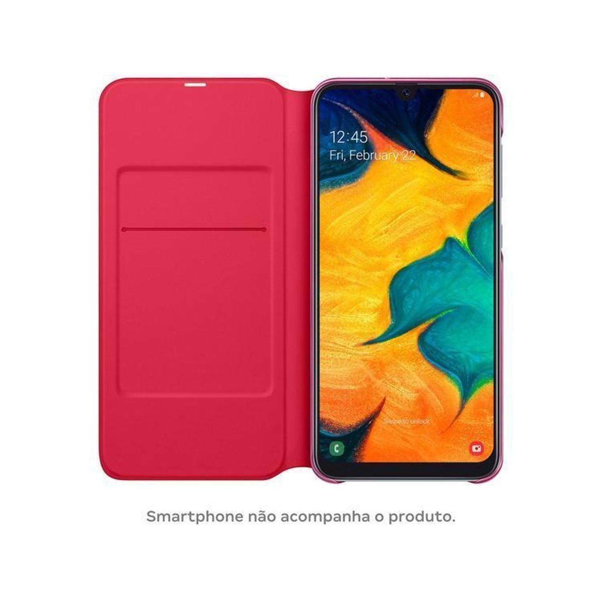 Capinha de Celular Carteira Samsung para Galaxy A30 - Flip Wallet - Branco  | Netshoes