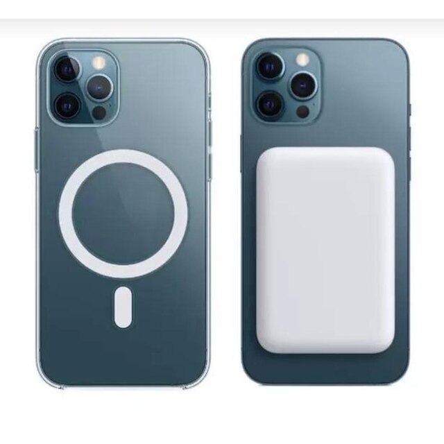 Capinha Magnética Para iPhone Carregar Indução Todos Modelos ...