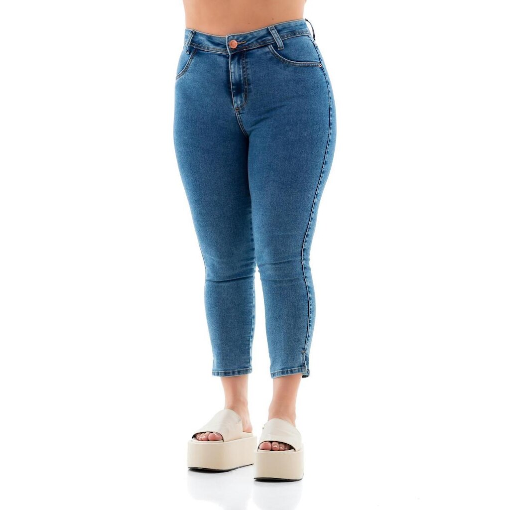 Capri Jeans Feminina Arauto Hot Pants