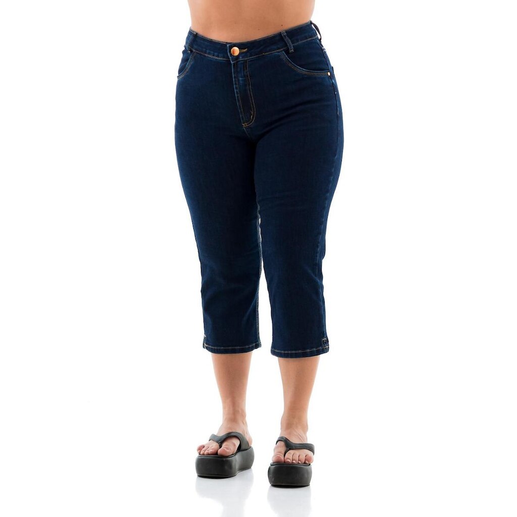 Capri Jeans Feminina Arauto Slim