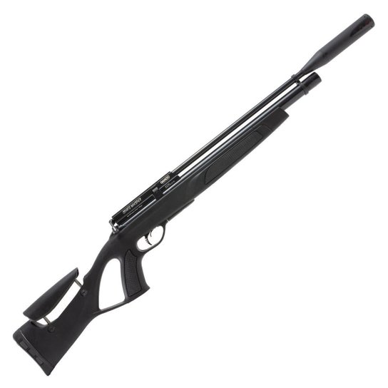 Carabina de Pressão PCP Coyote Black Whisper 5.5mm Preta + Capa - Gamo - Preto