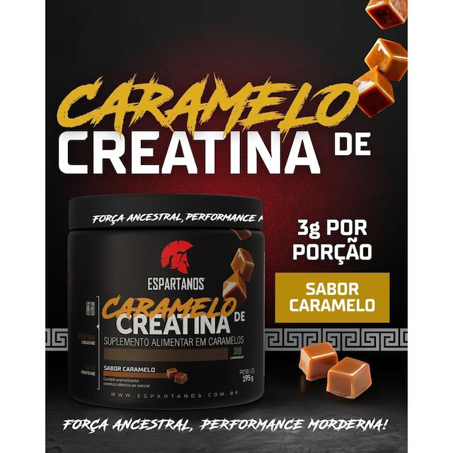 Caramelo de Creatina Espartanos - 30 unidades