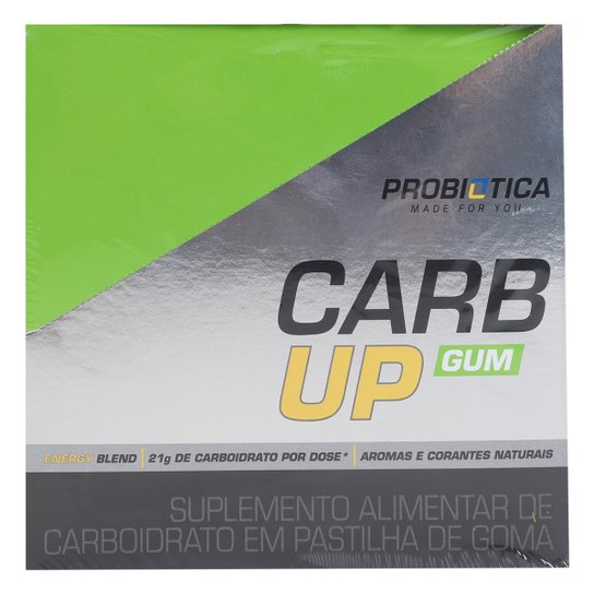 Carb Up Gum Probiótica Pacote Com 10 Cereja Menor preço em Carb Up Gum Probiótica Pacote Com 10 Cereja