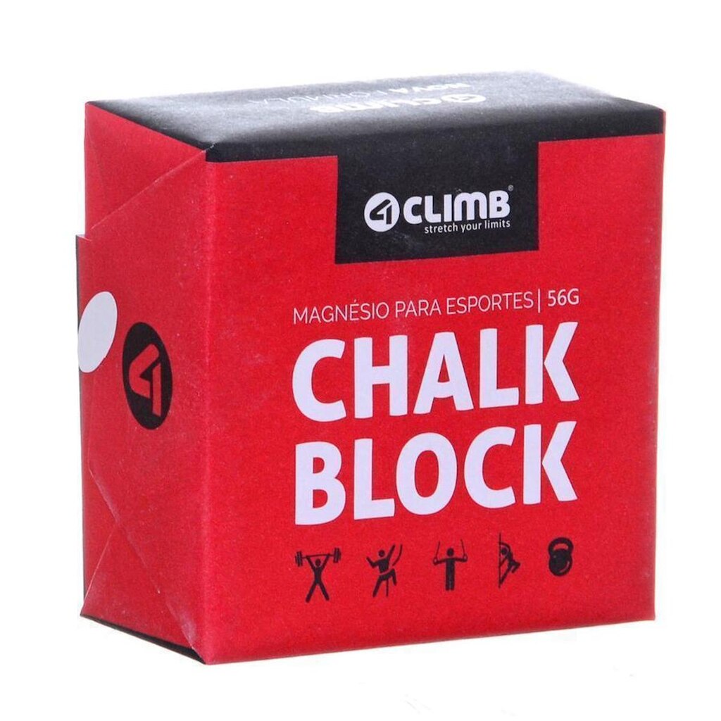 Carbonato em Barra Chalk Block 56g 4climb