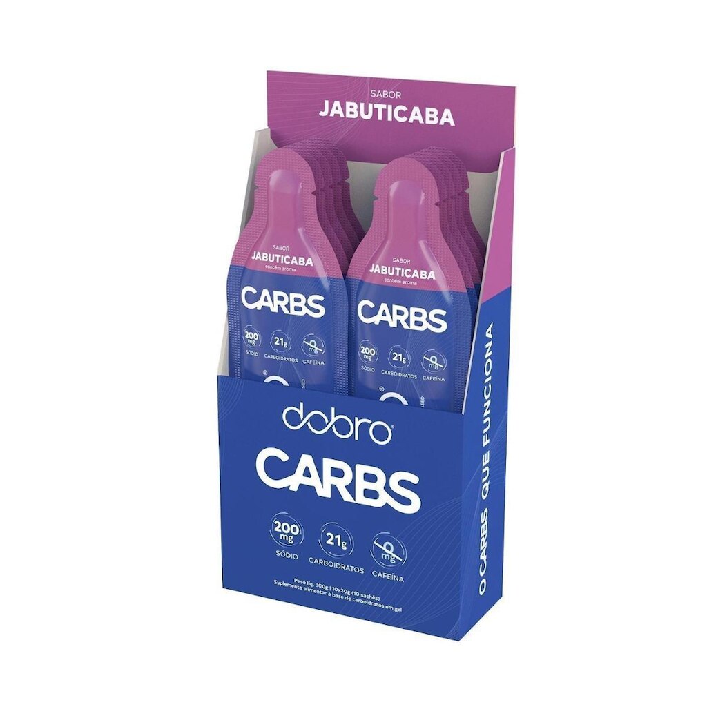 Carbs Gel sabor Jabuticaba (10un x 30g)