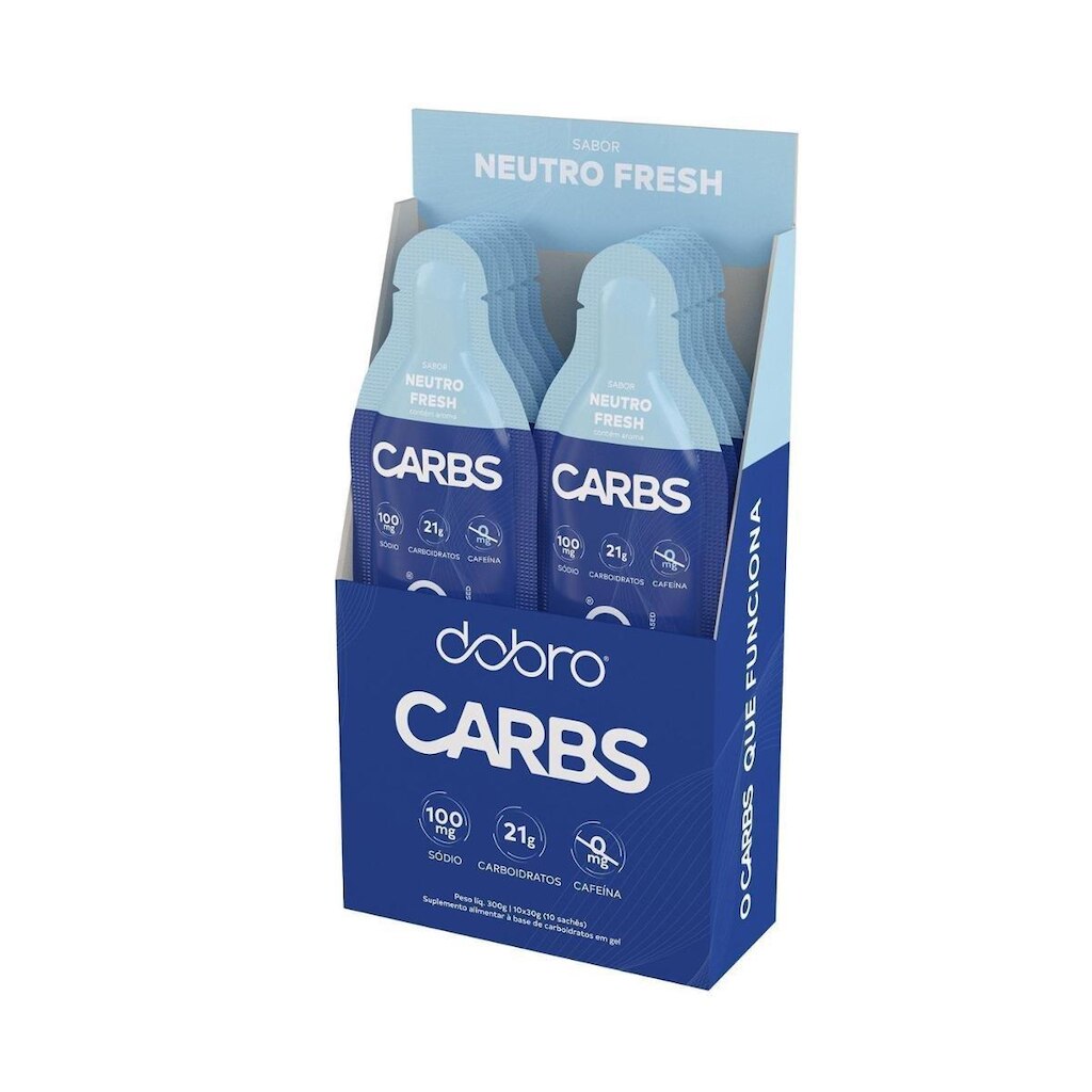 Carbs Gel sabor Neutro Fresh (10un x 30g)