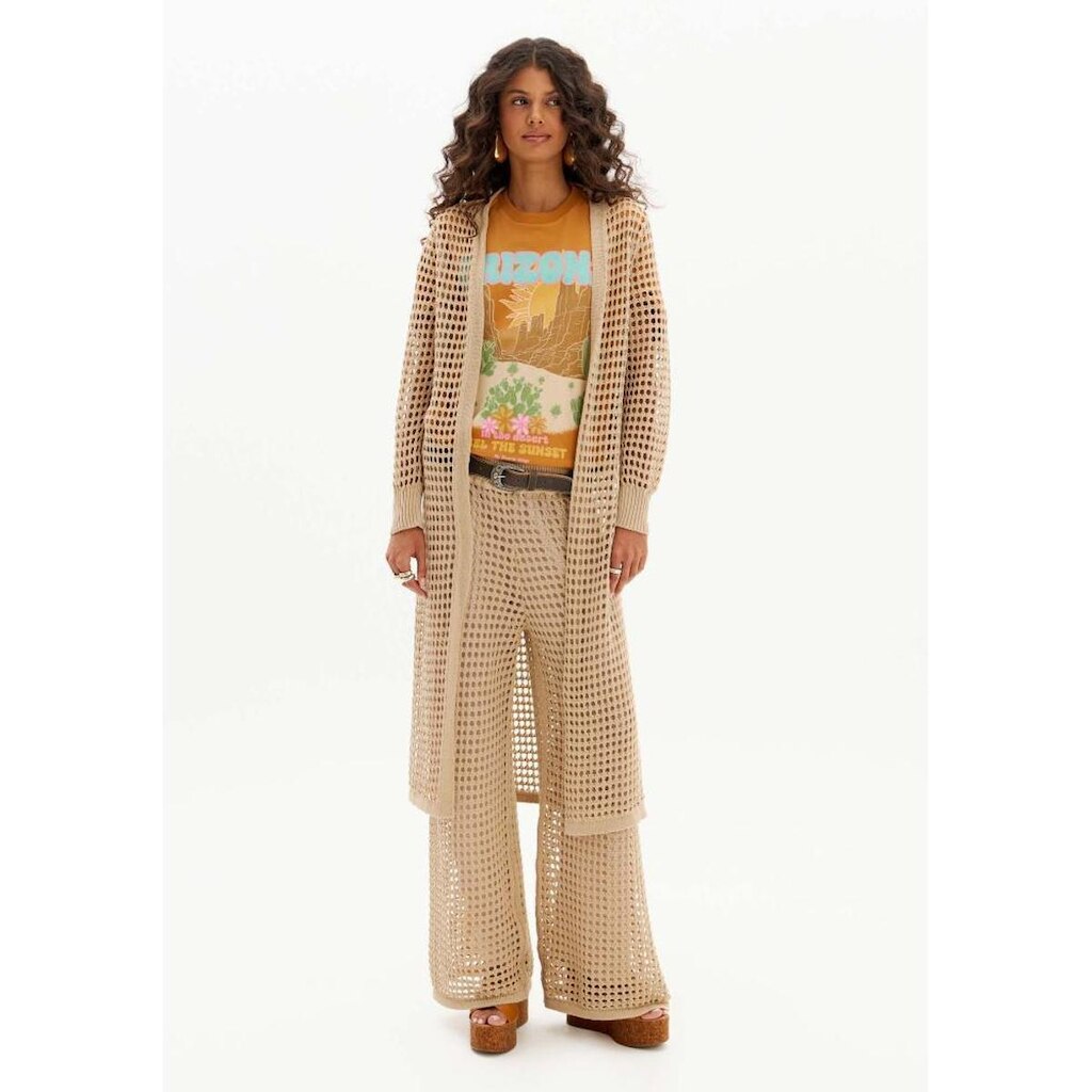 Cardigã Alongado Tricot