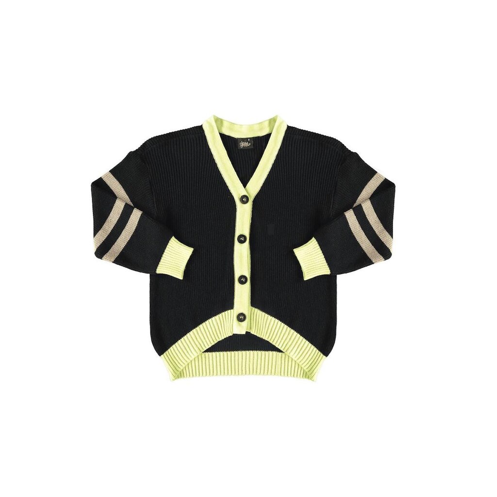 Cardigan em Tricô Juvenil Gloss