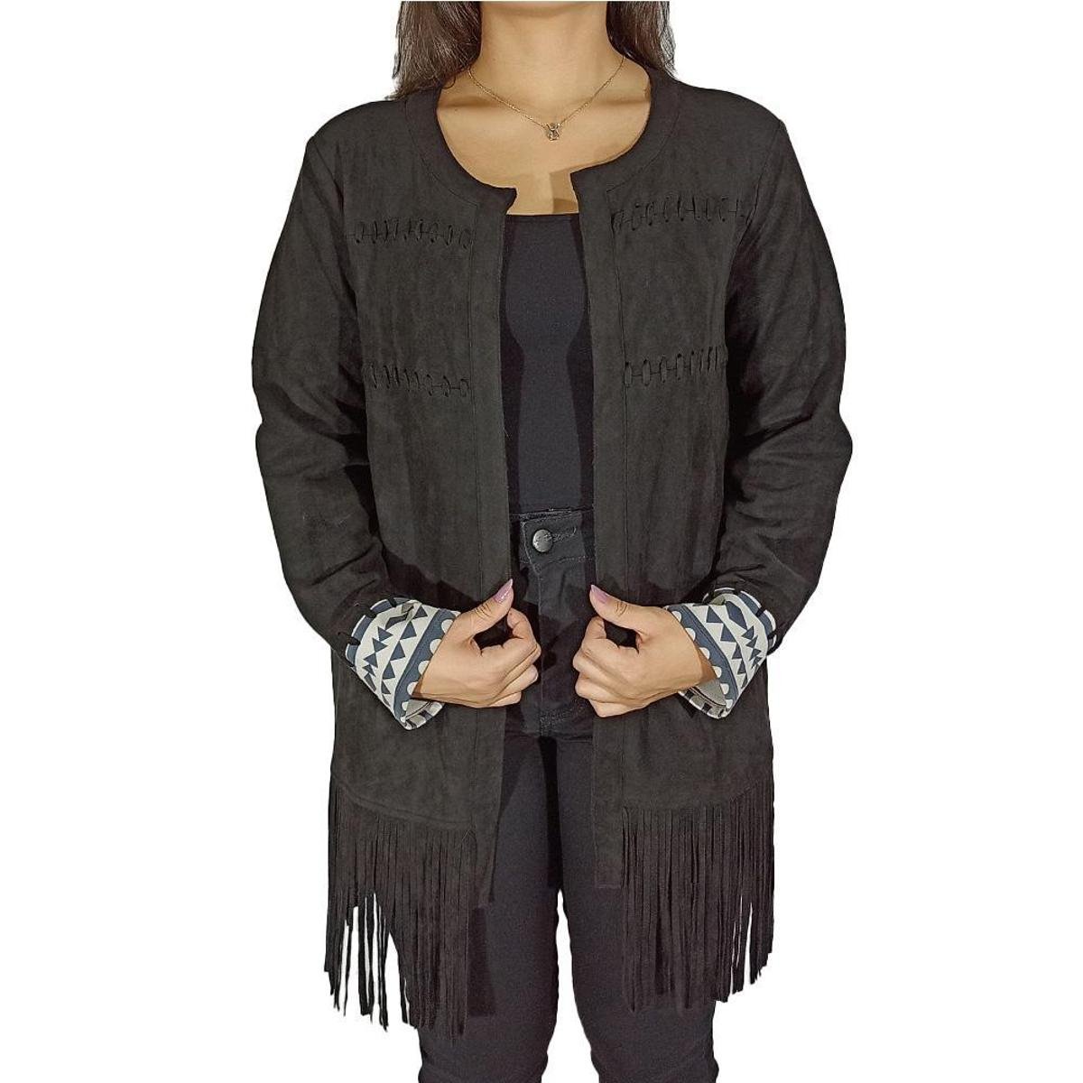 cardigan franja