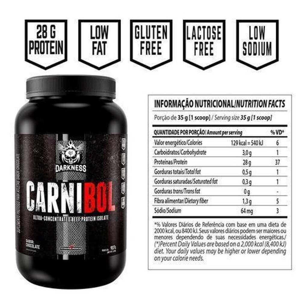 Carnibol - Darkness (907g) Integralmedica