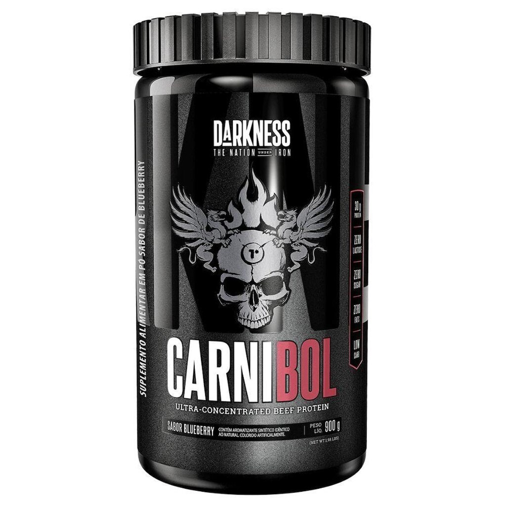 Carnibol Proteina Carne Hidrolisado Blueberry 900g Darkness