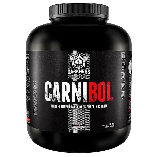 Carnibol Proteina Isolado Baunilha 1.8Kg - Darkness