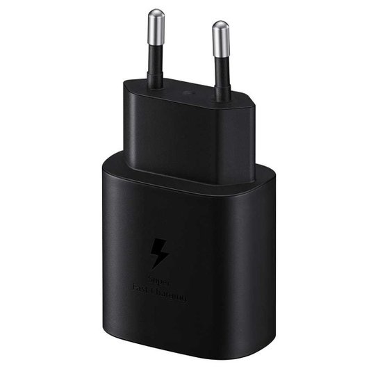 Carregador de Parede Samsung 25W USB-C EP-TA800X - Preto - Preto Menor preço em Carregador de Parede Samsung 25W USB-C EP-TA800X - Preto - Preto